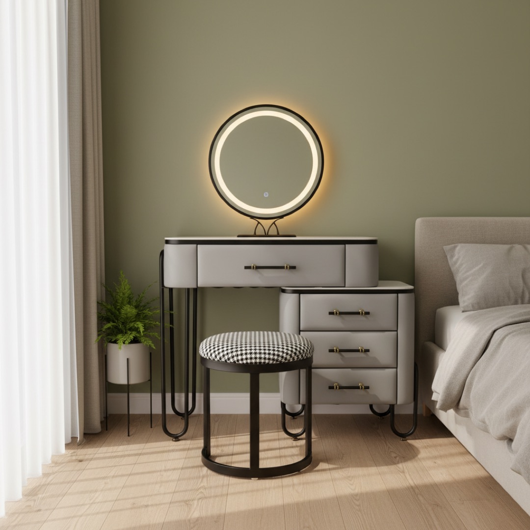The dressing table in a second room